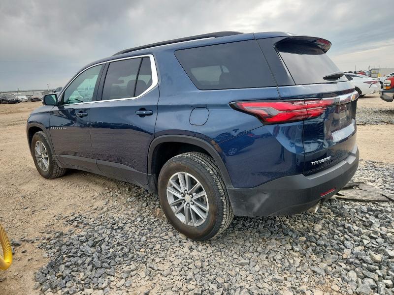 1GNERGKW2PJ260384 - 2023 CHEVROLET TRAVERSE LT BLUE photo 2