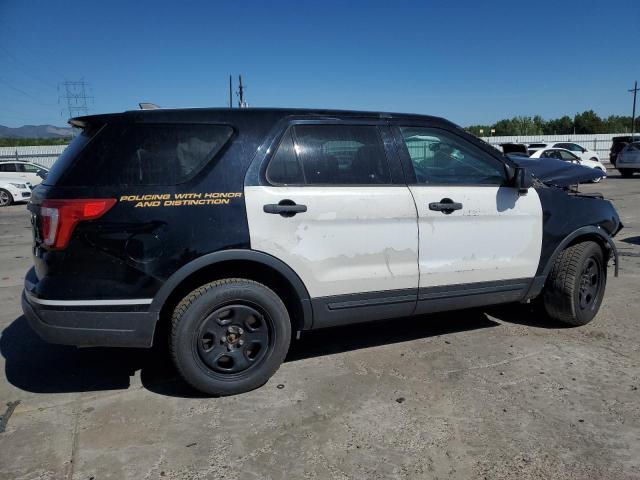1FM5K8AR8JGB81073 - 2018 FORD EXPLORER POLICE INTERCEPTOR BLACK photo 3