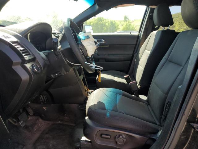 1FM5K8AR8JGB81073 - 2018 FORD EXPLORER POLICE INTERCEPTOR BLACK photo 7