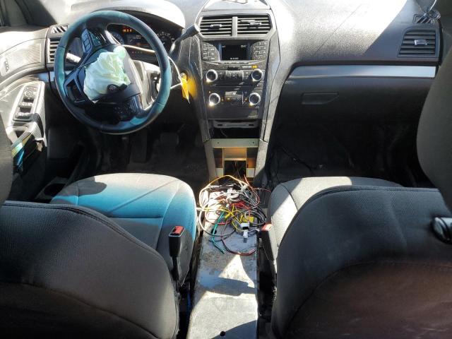 1FM5K8AR8JGB81073 - 2018 FORD EXPLORER POLICE INTERCEPTOR BLACK photo 8