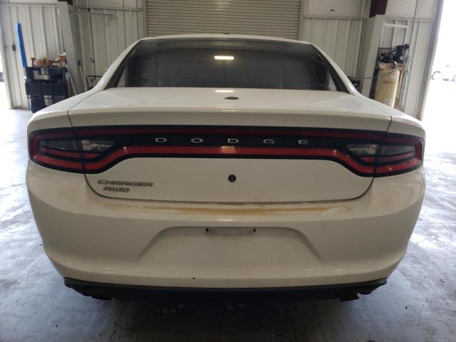 2C3CDXKT5FH817958 - 2015 DODGE CHARGER POLICE WHITE photo 6