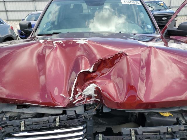 1C6RR7LG1HS717416 - 2017 RAM 1500 SLT BURGUNDY photo 11