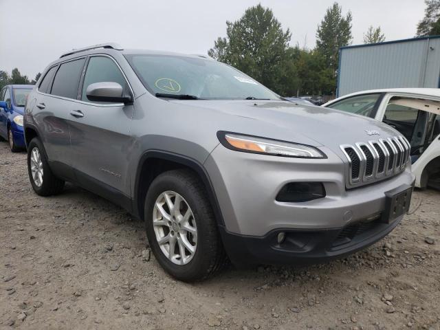 1C4PJMCB0FW545668 - 2015 JEEP CHEROKEE LATITUDE SILVER photo 1