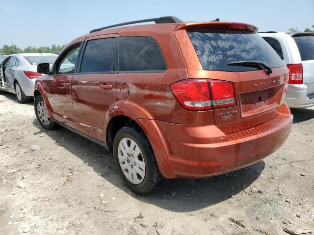 3C4PDCAB9DT729014 - 2013 DODGE JOURNEY SE ORANGE photo 2