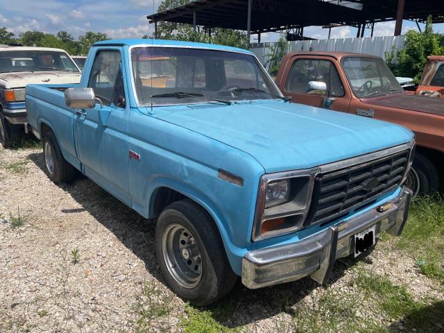 1FTCF1031CPA32012 - 1982 FORD F100 BLUE photo 1