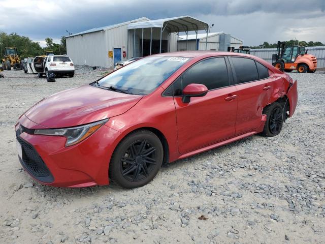 JTDEPMAE4MJ126297 - 2021 TOYOTA COROLLA LE RED photo 1