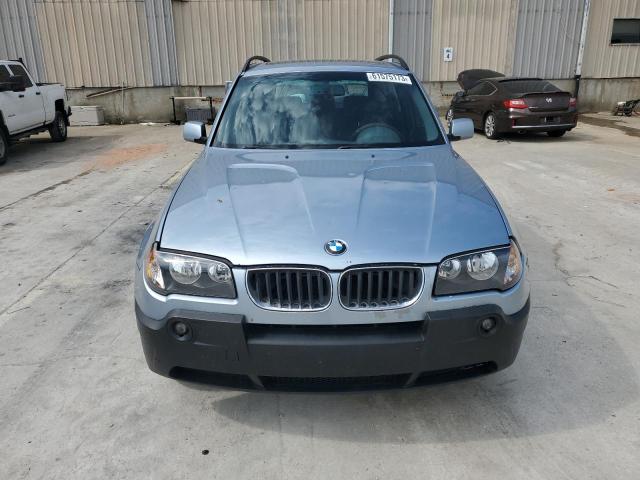 WBXPA73494WC43446 - 2004 BMW X3 2.5I BLUE photo 5