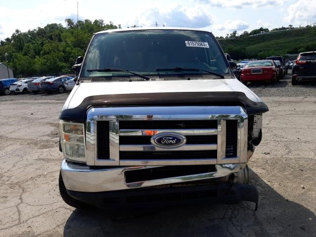 1FMNE1BL2BDA30886 - 2011 FORD ECONOLINE E150 WAGON WHITE photo 5