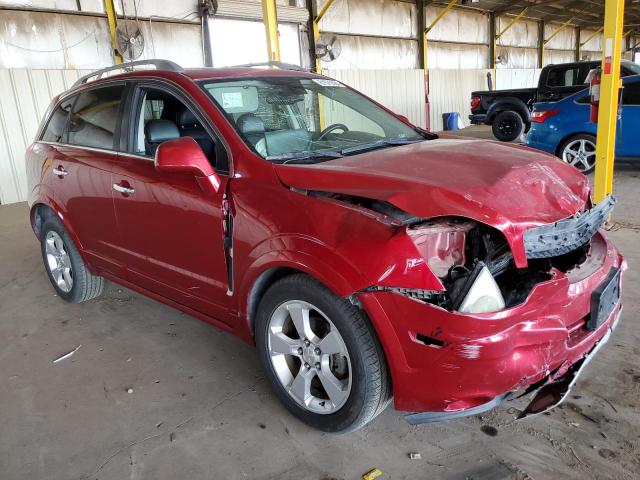 3GNAL4EK5ES657395 - 2014 CHEVROLET CAPTIVA LTZ RED photo 4