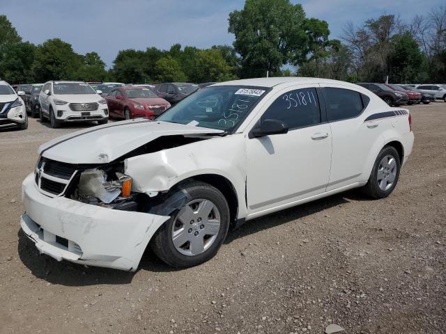 1B3CC4FD9AN186259 - 2010 DODGE AVENGER SXT WHITE photo 1