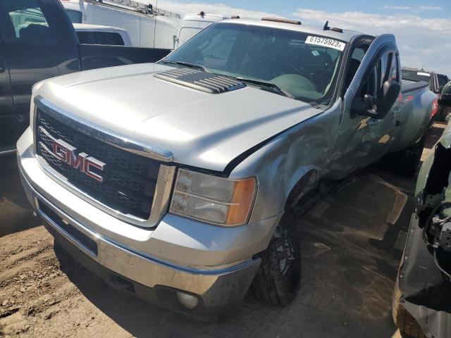 1GT424C87BF101315 - 2011 GMC SIERRA K3500 SLT SILVER photo 1