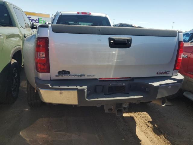 1GT424C87BF101315 - 2011 GMC SIERRA K3500 SLT SILVER photo 6