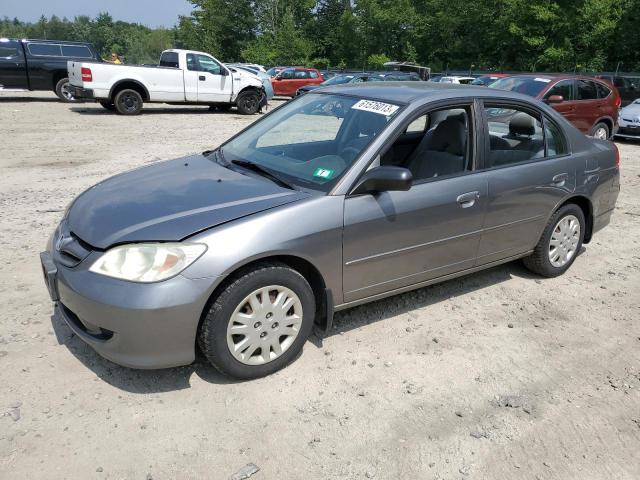 2HGES16534H573695 - 2004 HONDA CIVIC LX CHARCOAL photo 1