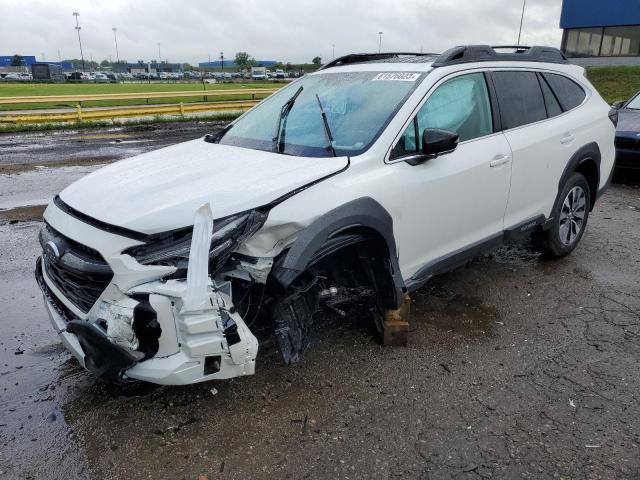 4S4BTANC2P3144887 - 2023 SUBARU OUTBACK LIMITED WHITE photo 1