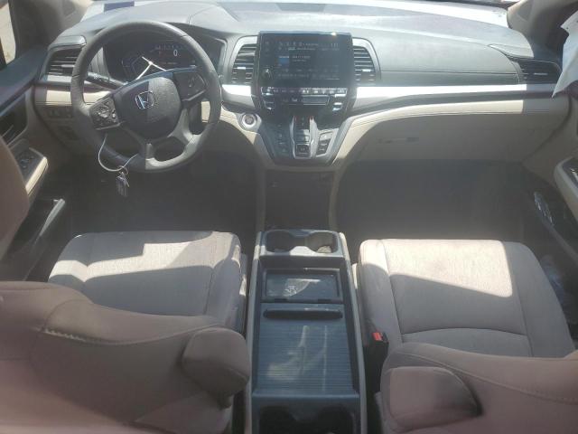 5FNRL6H53NB003596 - 2022 HONDA ODYSSEY EX RED photo 8