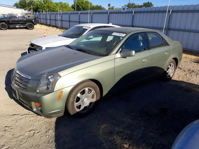 1G6DM577240122731 - 2004 CADILLAC CTS GREEN photo 1