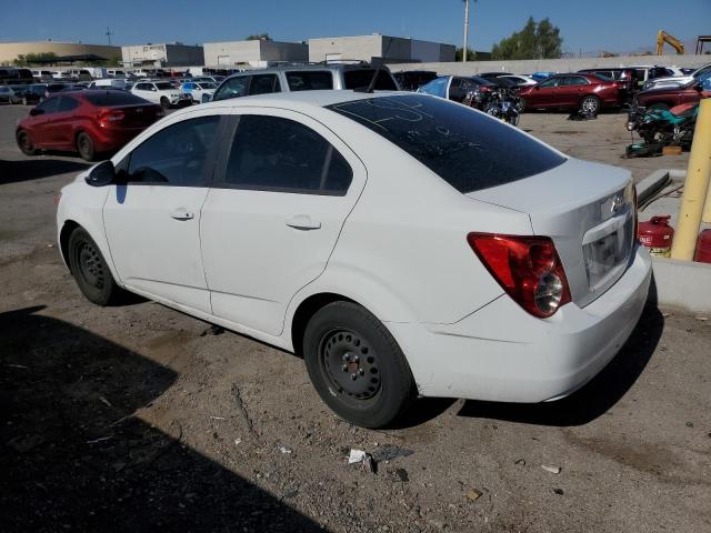 1G1JA5SH6E4130181 - 2014 CHEVROLET SONIC LS 白色 照片 2