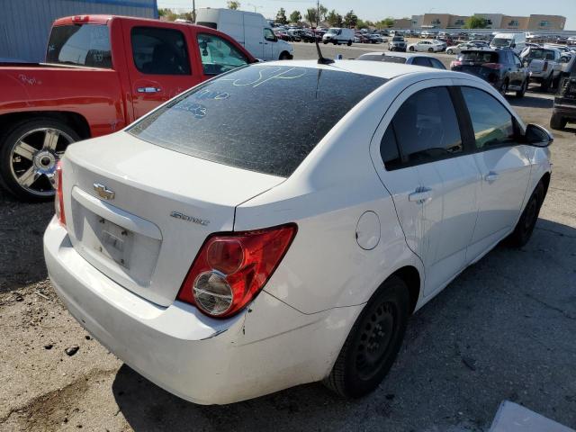 1G1JA5SH6E4130181 - 2014 CHEVROLET SONIC LS 白色 照片 3