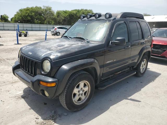 1J4GL58K83W690861 - 2003 JEEP LIBERTY LIMITED BLACK photo 1