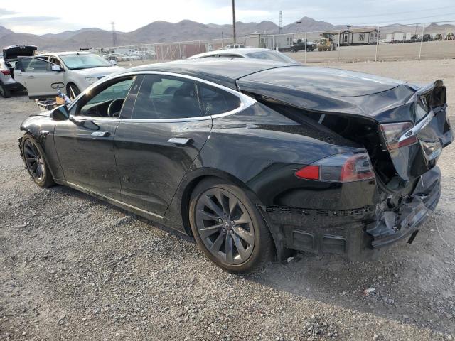 5YJSA1E27JF247878 - 2018 TESLA MODEL S Schwarz Foto 2