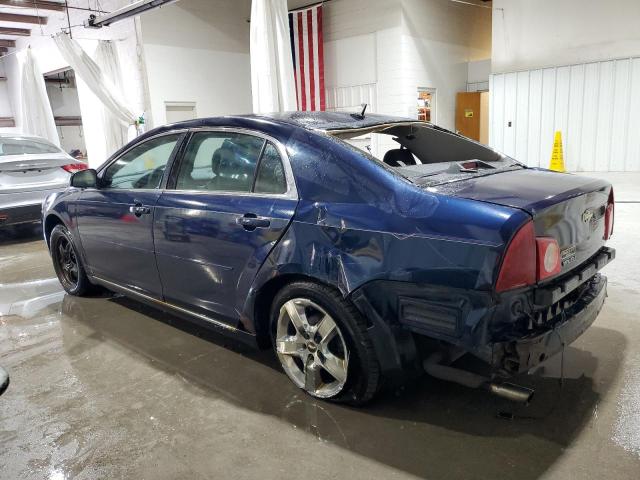 1G1ZH57B99F256452 - 2009 CHEVROLET MALIBU 1LT BLUE photo 2