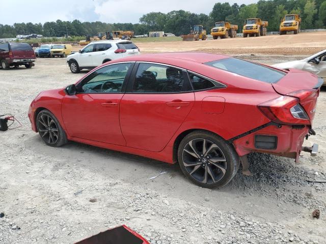 2HGFC2F83LH527512 - 2020 HONDA CIVIC SPORT 红色 照片 2
