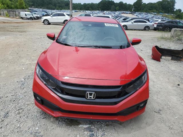 2HGFC2F83LH527512 - 2020 HONDA CIVIC SPORT 红色 照片 5