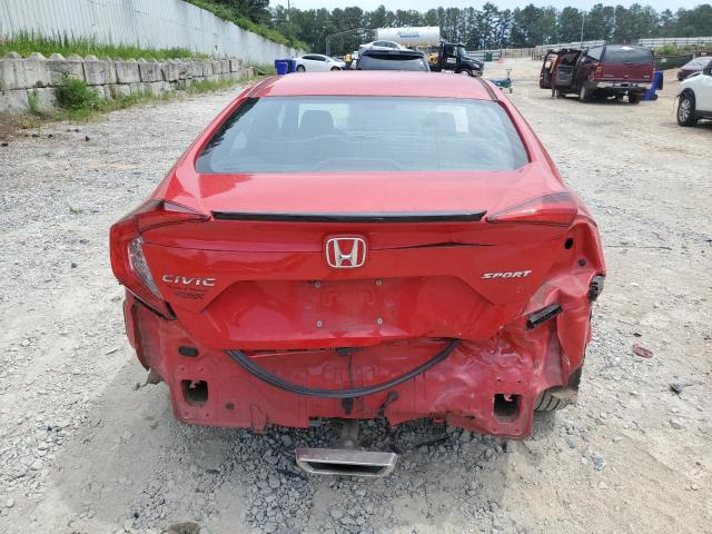 2HGFC2F83LH527512 - 2020 HONDA CIVIC SPORT 红色 照片 6
