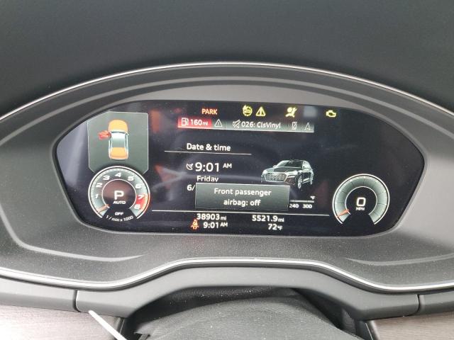 WA1CAAFY8M2032874 - 2021 AUDI Q5 PRESTIGE WHITE photo 9