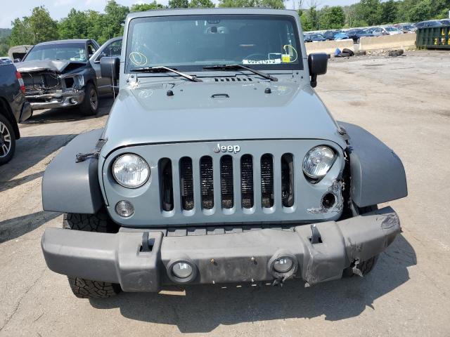 1C4GJWAG5EL305798 - 2014 JEEP WRANGLER SPORT GRAY photo 5