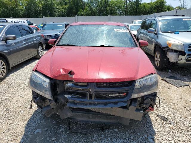 1C3CDZCB4DN630314 - 2013 DODGE AVENGER SXT RED photo 5