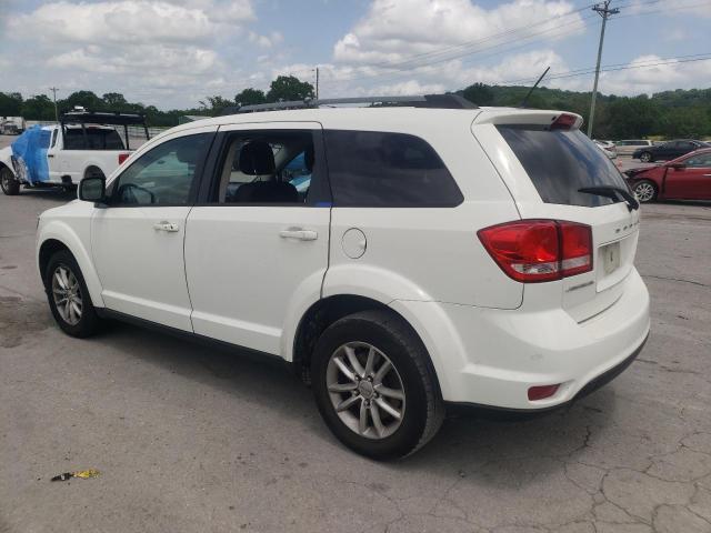 3C4PDCBG8HT530679 - 2017 DODGE JOURNEY SXT WHITE photo 2