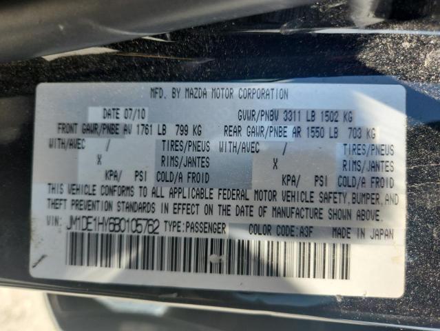 JM1DE1HY6B0105762 - 2011 MAZDA MAZDA2 SPO 黑色 照片 12