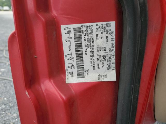 5LMFU28A3YLJ20644 - 2000 LINCOLN NAVIGATOR წითელი ფოტო 13