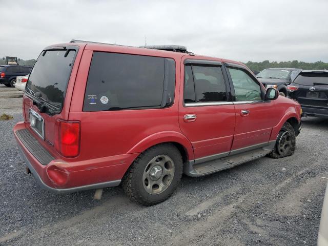 5LMFU28A3YLJ20644 - 2000 LINCOLN NAVIGATOR წითელი ფოტო 3