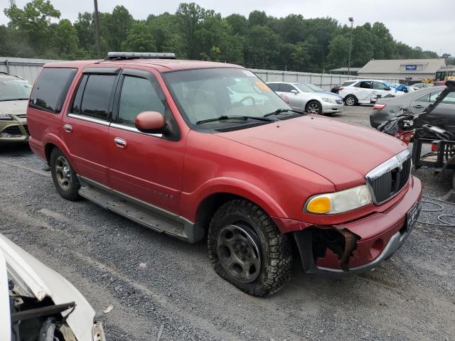 5LMFU28A3YLJ20644 - 2000 LINCOLN NAVIGATOR წითელი ფოტო 4