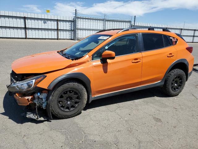 JF2GTABC1JH295584 - 2018 SUBARU CROSSTREK PREMIUM ORANGE photo 1