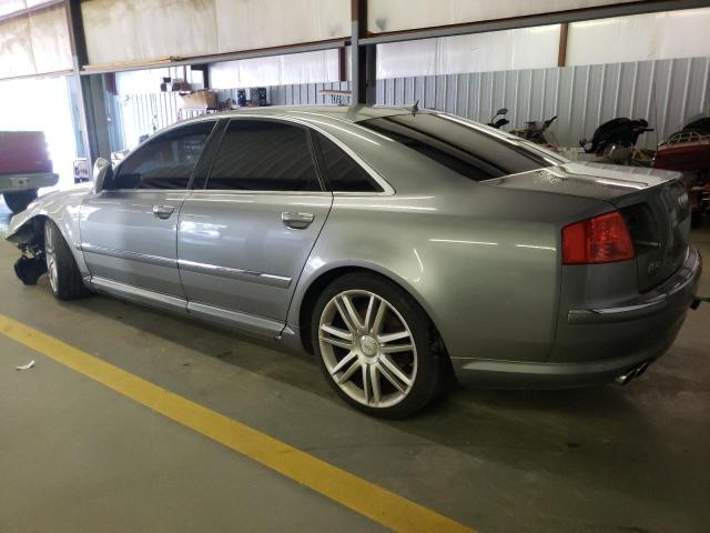 WAUPN44E67N011396 - 2007 AUDI S8 QUATTRO SILVER photo 2