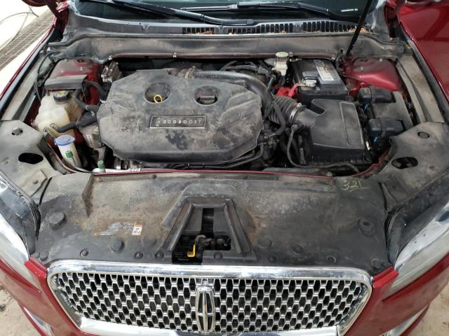3LN6L5F93HR613676 - 2017 LINCOLN MKZ RESERVE Bordeaux Foto 11