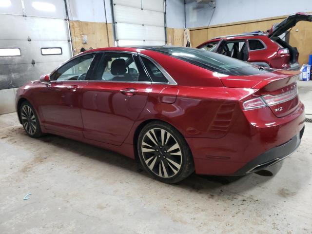 3LN6L5F93HR613676 - 2017 LINCOLN MKZ RESERVE Bordeaux Foto 2