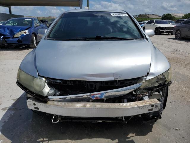2HGFA16609H308546 - 2009 HONDA CIVIC LX-S SILVER photo 5