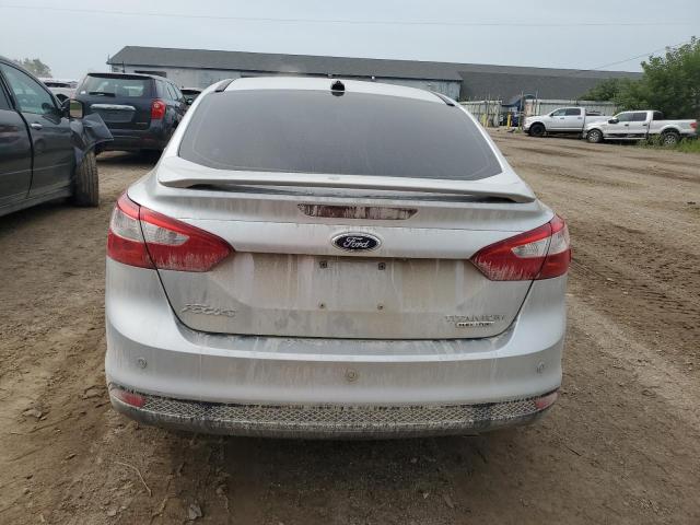 1FADP3J20DL375752 - 2013 FORD FOCUS TITANIUM SILVER photo 6