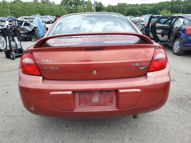 1B3ES56C13D113663 - 2003 DODGE NEON SXT RED photo 6