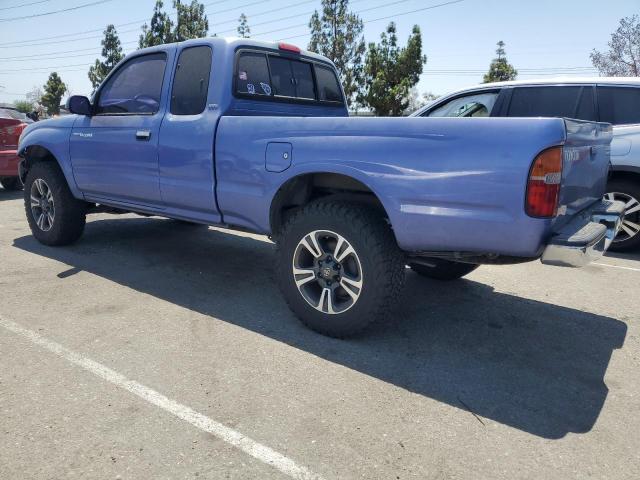 5TESN92N4YZ714300 - 2000 TOYOTA TACOMA XTRACAB PRERUNNER ლურჯი ფოტო 2