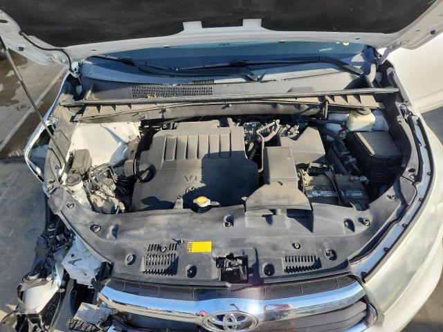 5TDJKRFH0FS109029 - 2015 TOYOTA HIGHLANDER XLE WHITE photo 12