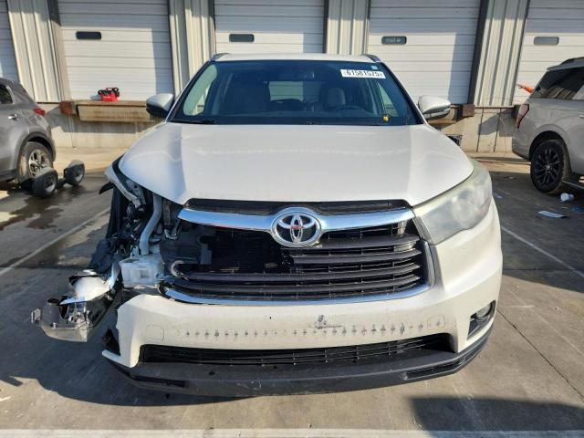 5TDJKRFH0FS109029 - 2015 TOYOTA HIGHLANDER XLE WHITE photo 5
