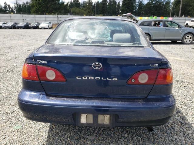 1NXBR12E71Z430983 - 2001 TOYOTA COROLLA CE BLUE photo 6