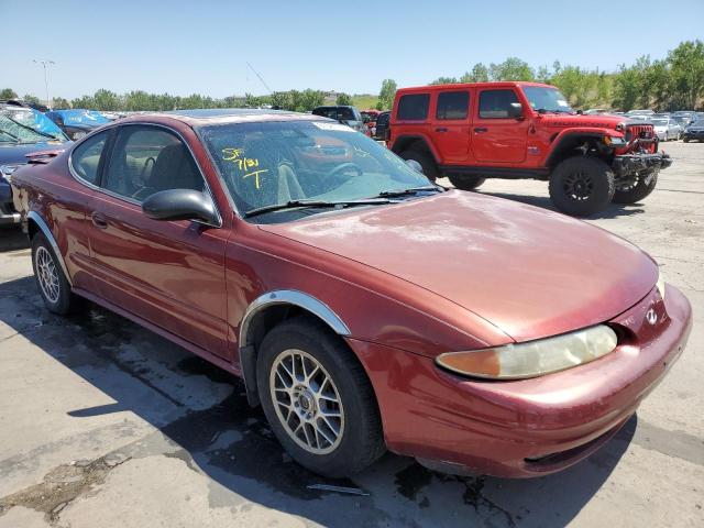 1G3NL12F83C150588 - 2003 OLDSMOBILE ALERO GL BURGUNDY photo 4