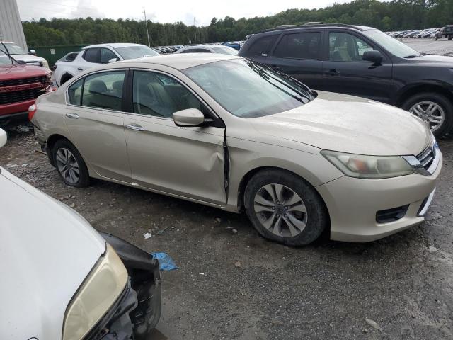 1HGCR2F38EA025795 - 2014 HONDA ACCORD LX TAN photo 4