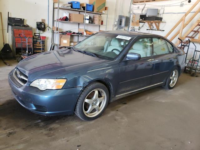 4S3BL626867207921 - 2006 SUBARU LEGACY 2.5I LIMITED BLUE photo 1